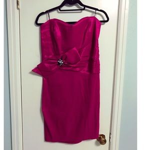 Fun & Flirty strapless cocktail dress!
